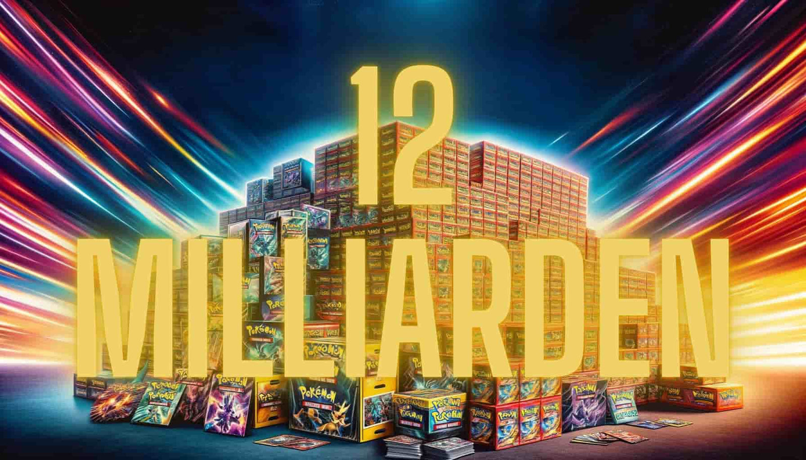 Rekordjahr für Pokemon TCG: Fast 12 Milliarden Karten in einem Jahr verkauft