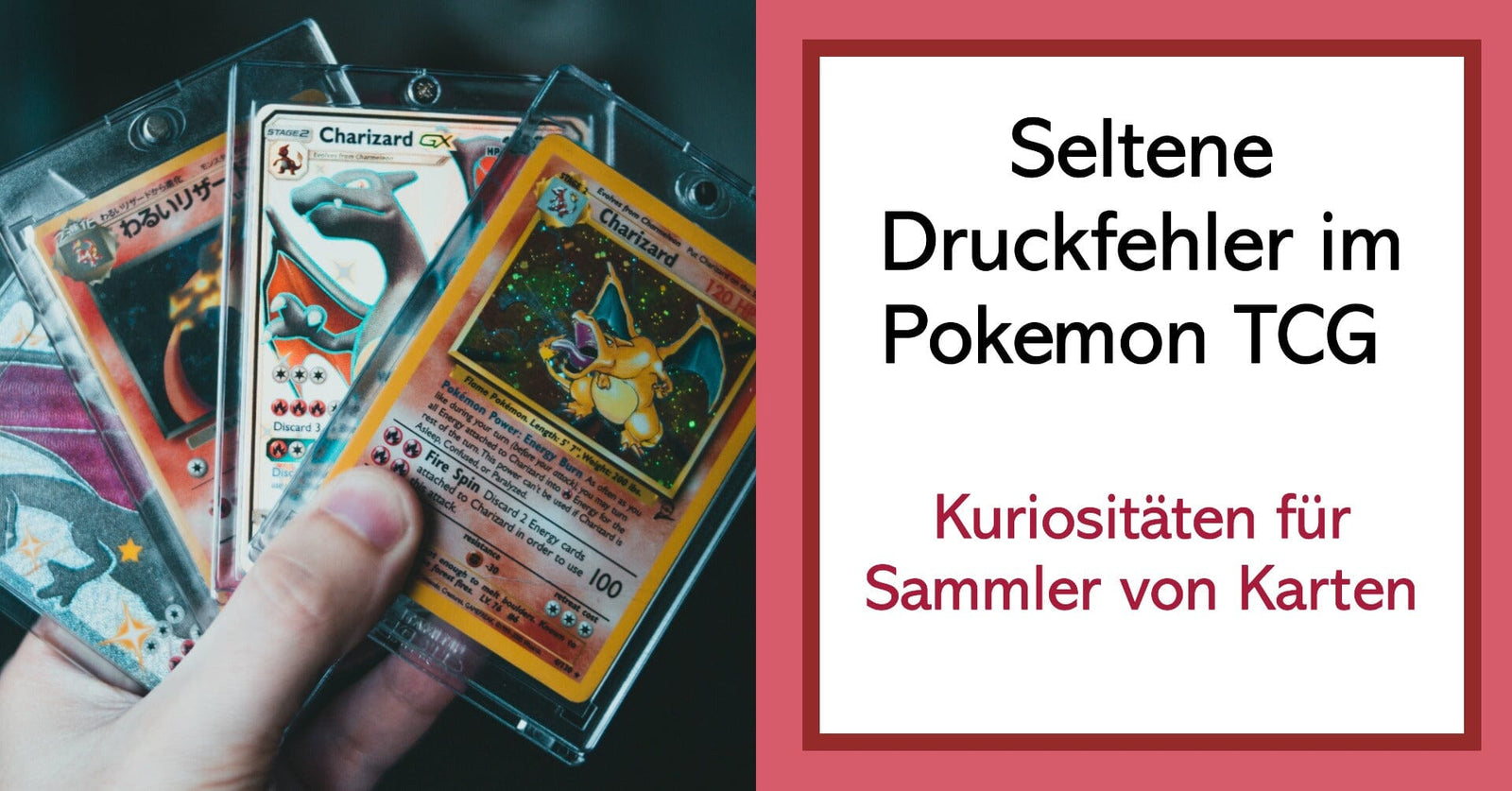 Seltene Druckfehler im Pokemon TCG: Kuriositäten für Sammler