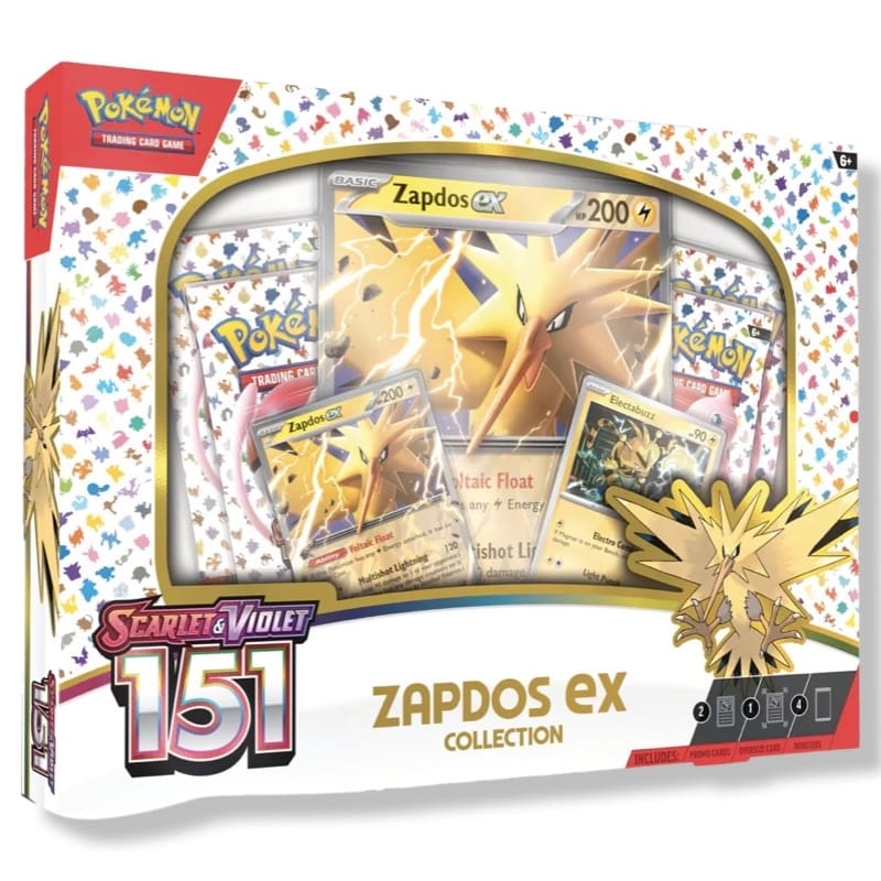 Pokemon Scarlet & Violet 151 - Zapdos ex Collection