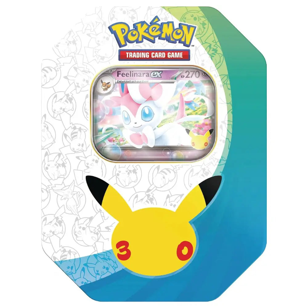 Pokemon 30 Jahre ex Tin Feelinara ex – Metall-Tin mit Foil-Promo – bei CardsRfun