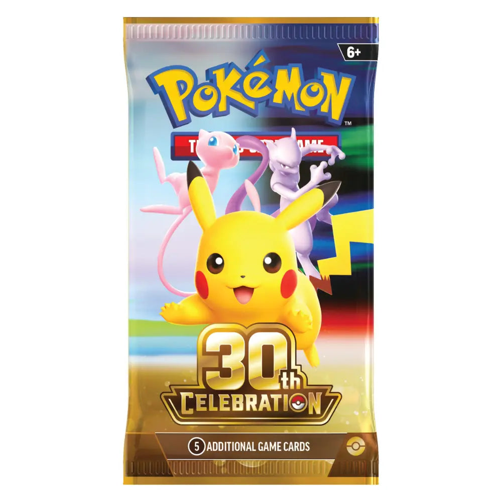 Pokemon 30th Celebration Booster – einzelner Boosterpack – bei CardsRfun