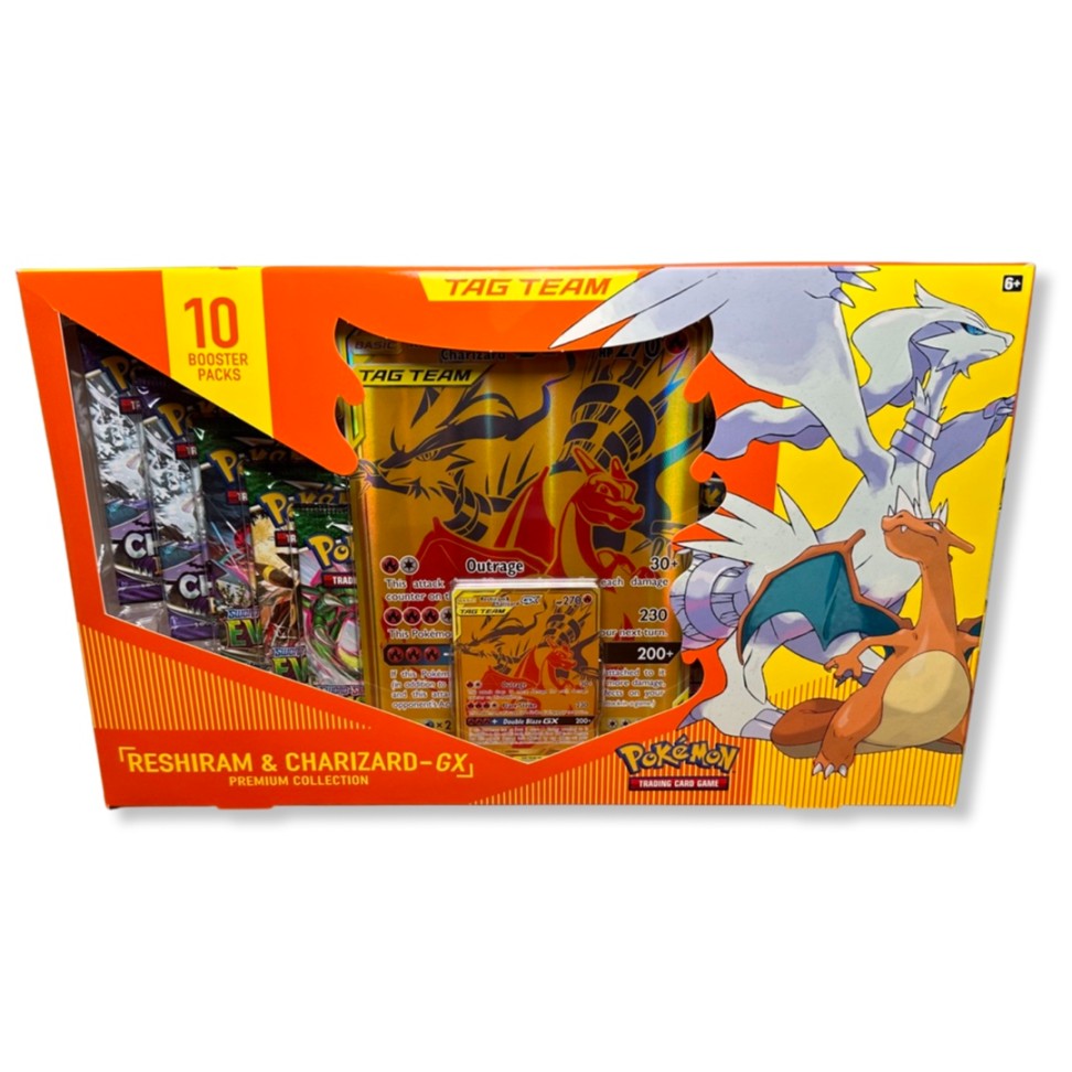 Pokémon TCG Tag Team GX Premium Collection Reshiram & Charizard