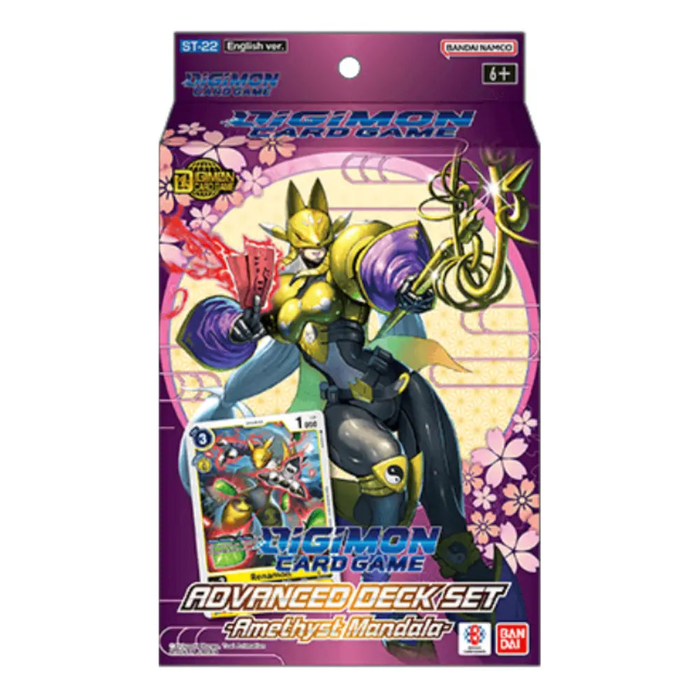 Digimon Card Game Amethyst Mandala Advanced Deck ST-22 – bei CardsRfun