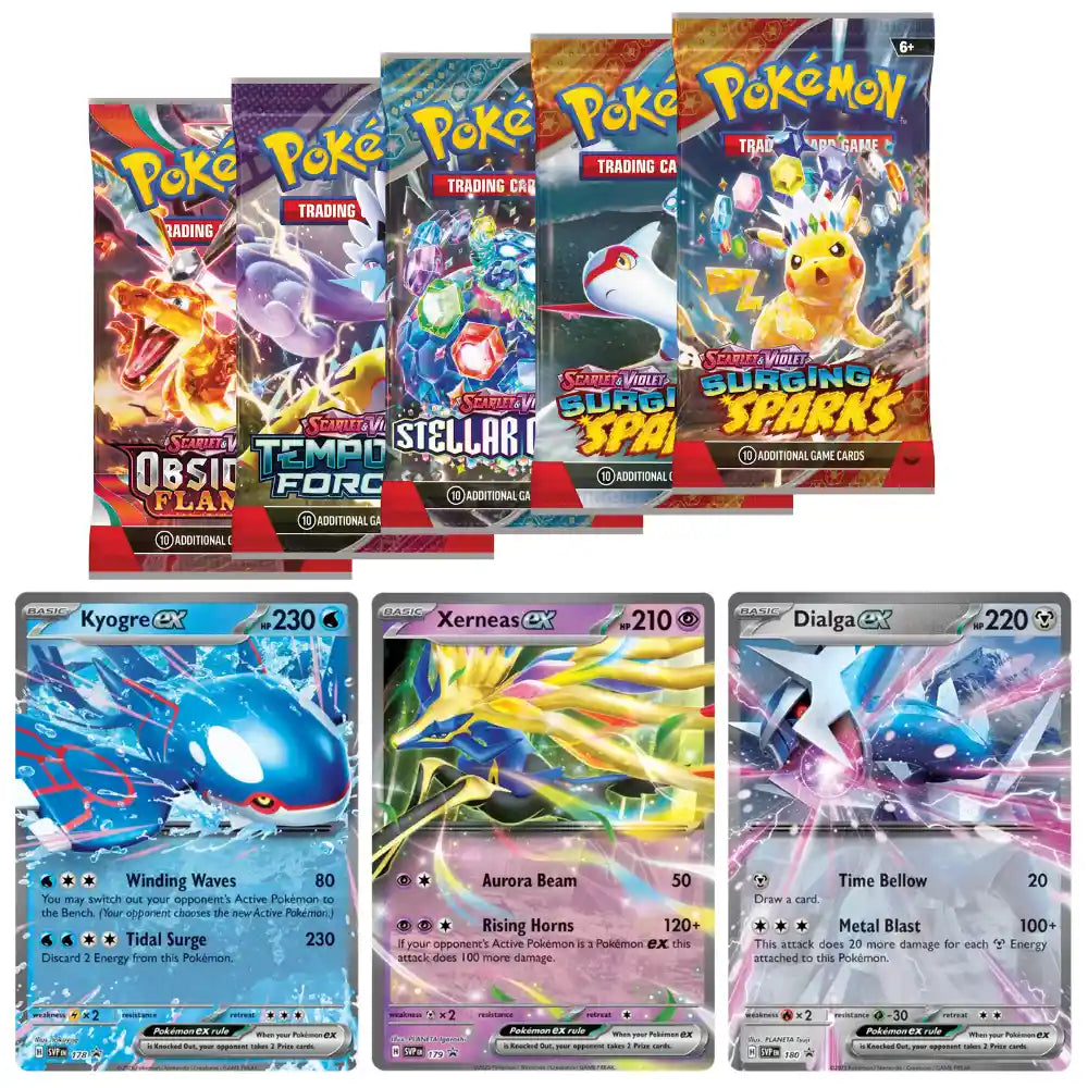 Pokemon Azure Legends Tin (5 Booster) CardsRfun