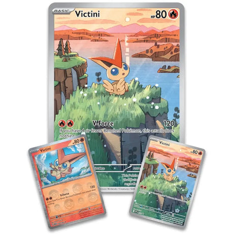 Pokemon Black Bolt & White Flare Victini Illustration Collection (SV10.5) CardsRfun