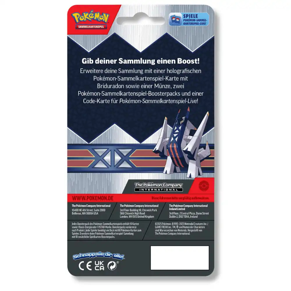 Pokemon Enhanced 2-Pack Blister - Briduradon CardsRfun