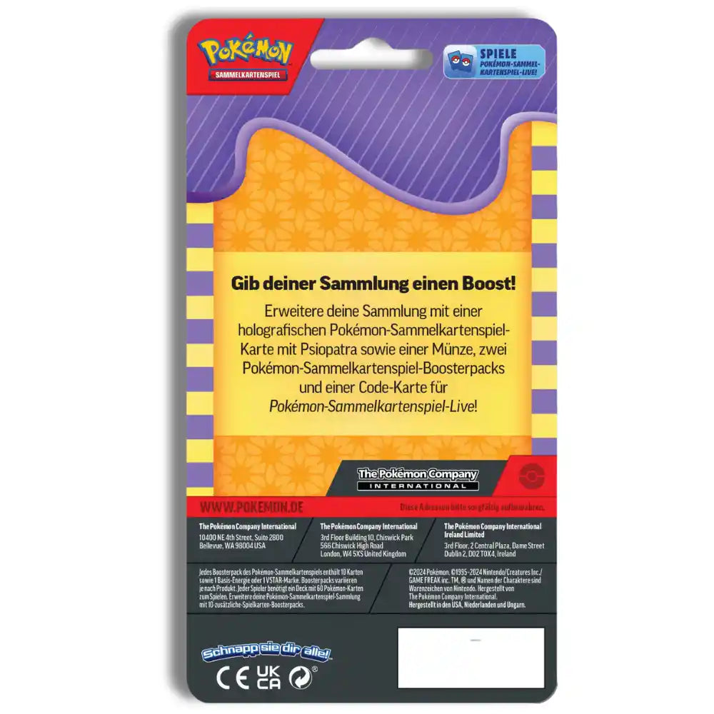 Pokemon Enhanced 2-Pack Blister - Psiopatra  CardsRfun