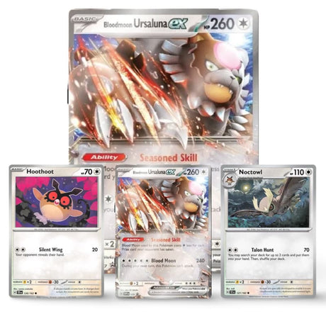 Pokemon Bloodmoon Ursaluna ex Box CardsRfun