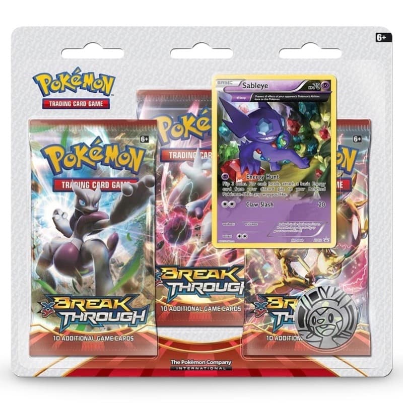 XY BreakThrough: 3-Pack Blister Celebi/ Sableye