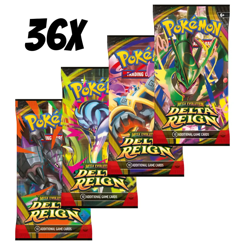 Pokemon Delta Reign Booster Display Mega Rayquaza ex EN – bei CardsRfun