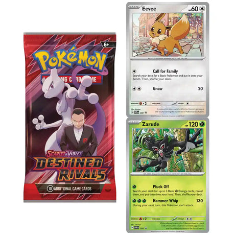 Pokemon Destined Rivals: 1-Pack Blister CardsRfun
