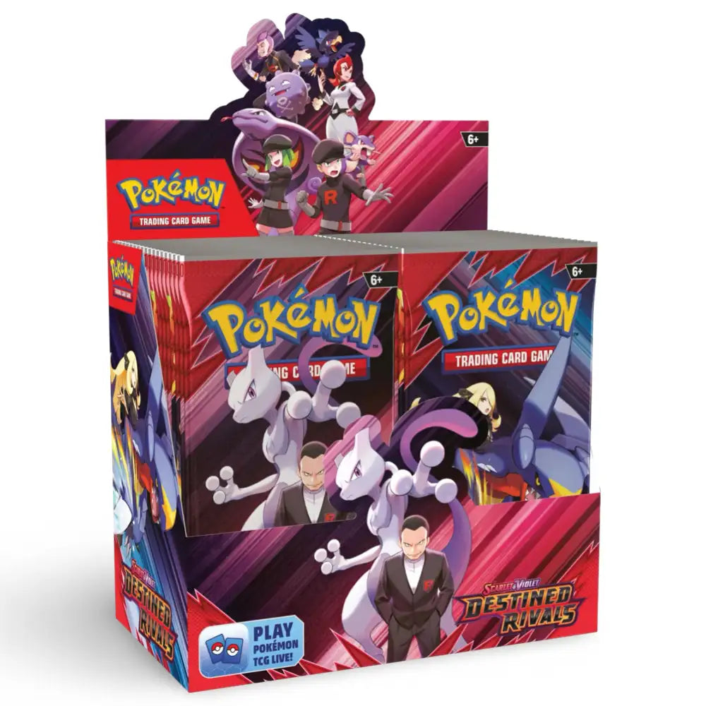 Pokemon Destined Rivals - Booster Display CardsRfun