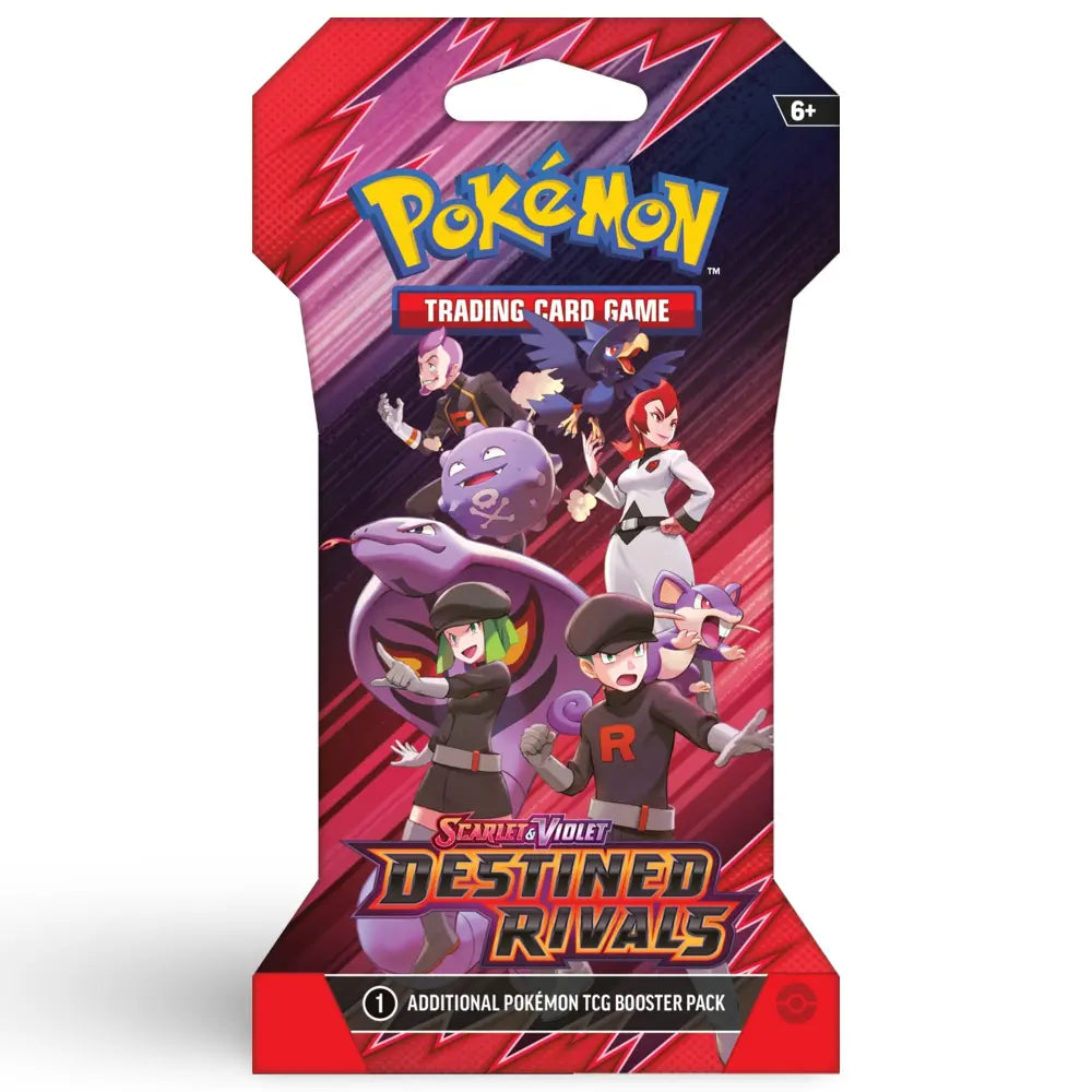 Pokemon Destined Rivals- Sleeved Booster CardsRfun