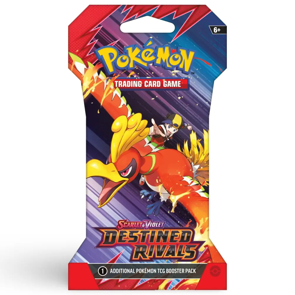 Pokemon Destined Rivals- Sleeved Booster CardsRfun
