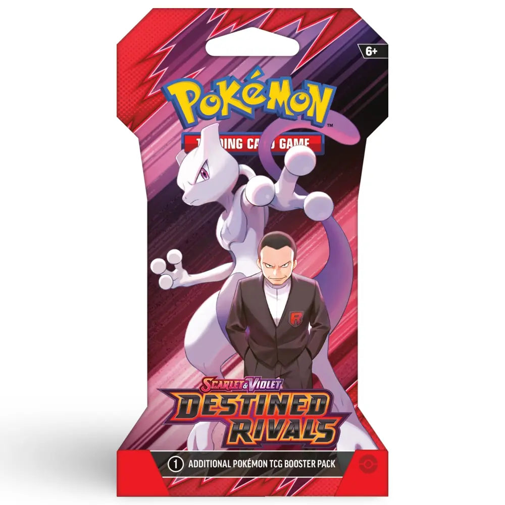 Pokemon Destined Rivals- Sleeved Booster CardsRfun