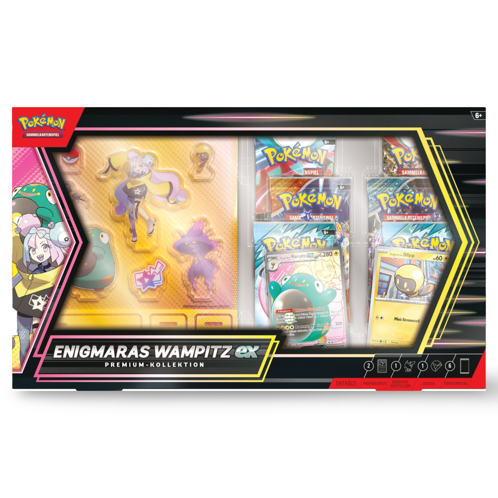 Pokemon Enigmaras Wampitz ex Premium Kollektion CardsRfun
