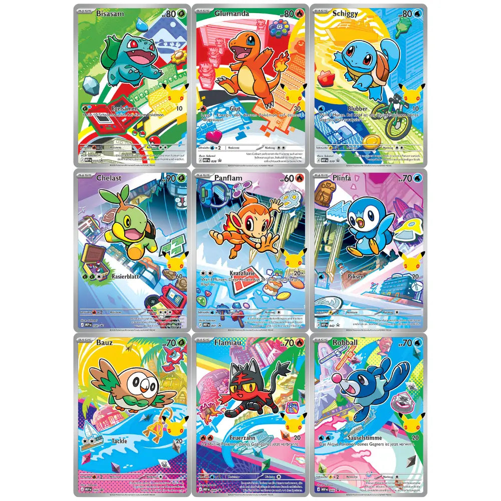 Pokemon Erste Partner Illustrations-Kollektion - Series 1 (DE) CardsRfun
