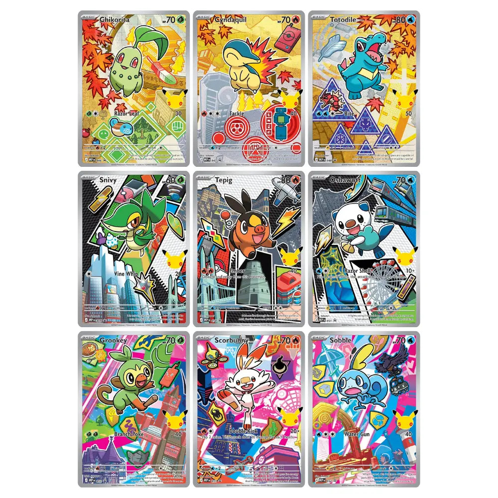 Pokémon First Partner Illustration Collection - Series 2