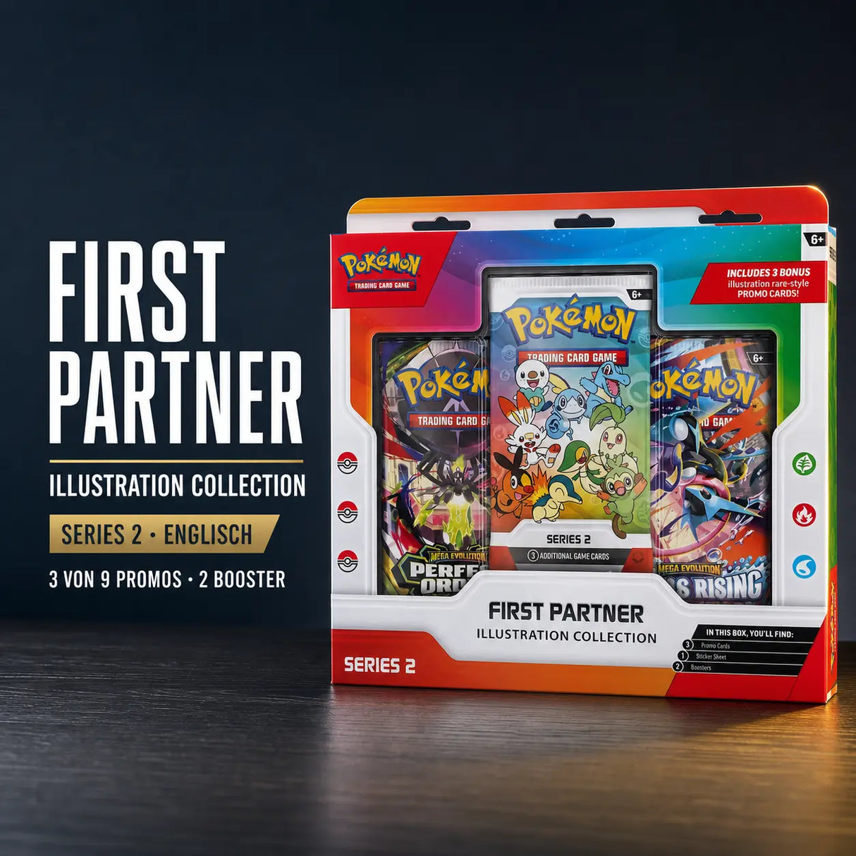 Pokemon First Partner Illustration Collection - Series 2 (B-Stock)