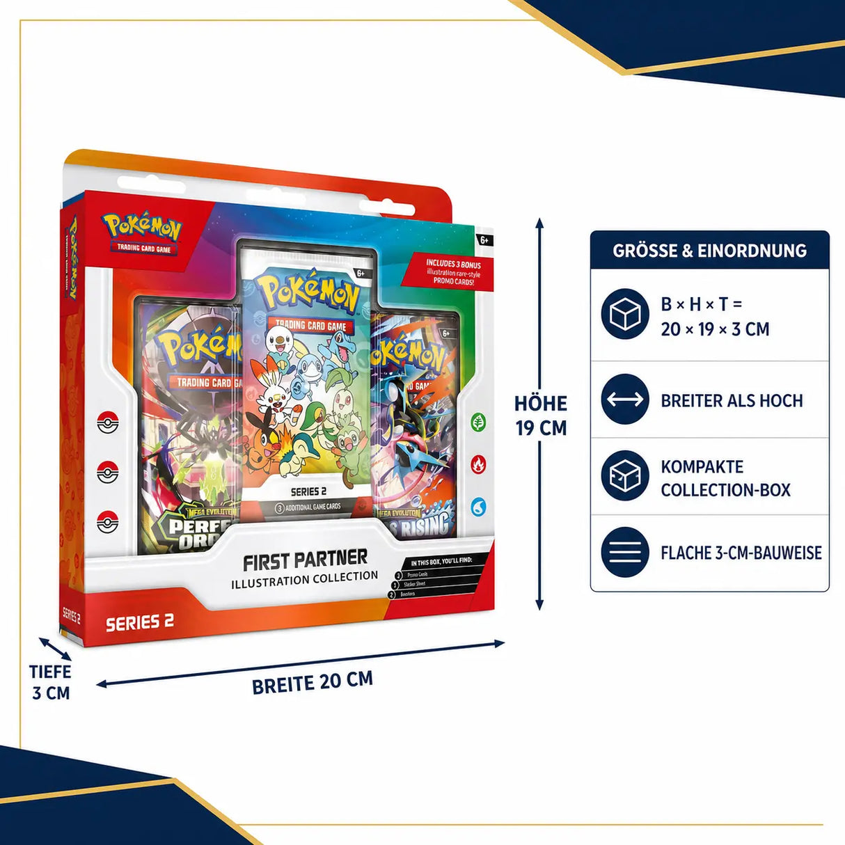 Pokemon First Partner Illustration Collection - Series 2 (B-Stock)