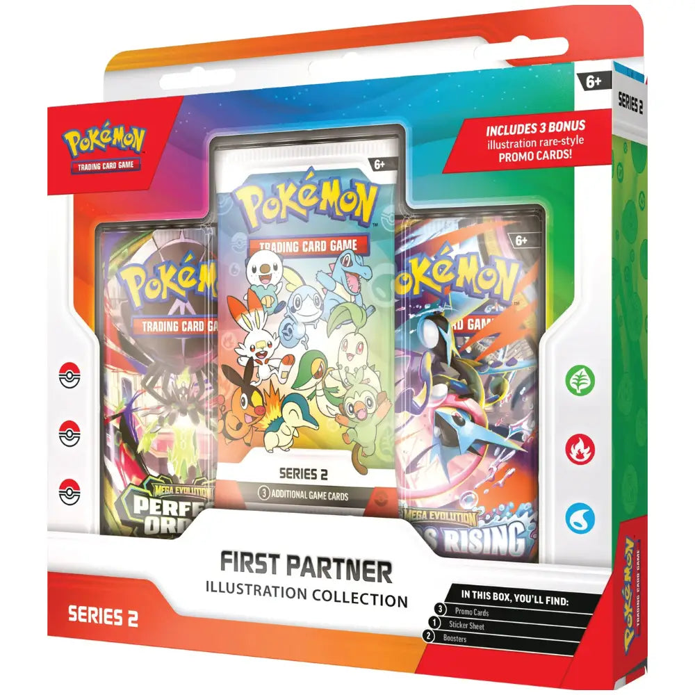 Pokemon First Partner Illustration Collection - Series 2 CardsRfun