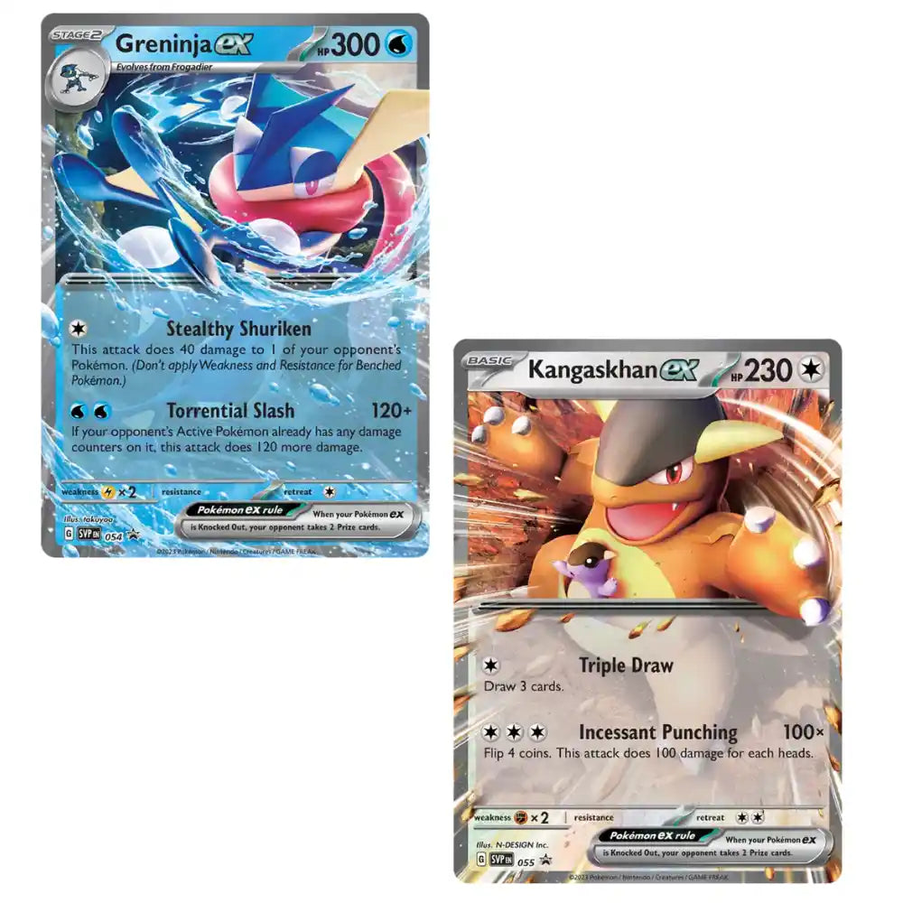 Pokemon ex Battle Deck - Greninja ex / Kangaskhan ex CardsRfun