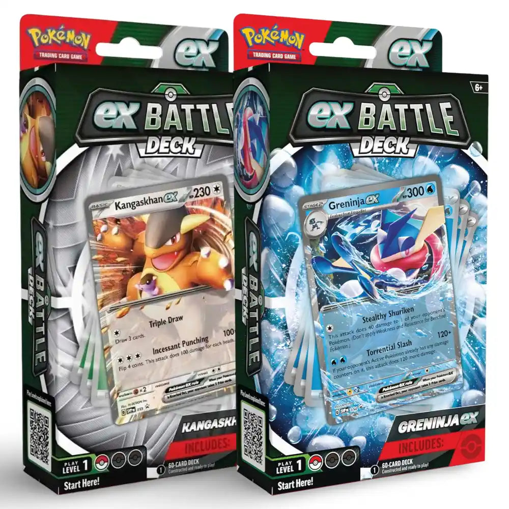 Pokemon ex Battle Deck - Greninja ex / Kangaskhan ex CardsRfun