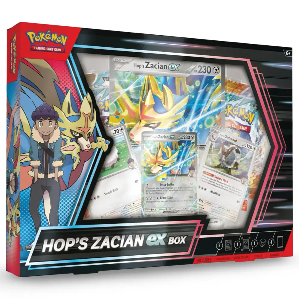 Pokemon Hop's Zacian ex Box CardsRfun