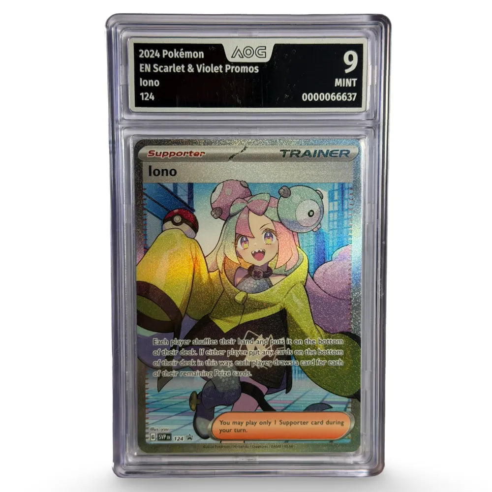 Pokemon - Iono - SV 124 - Mint 9 CardsRfun