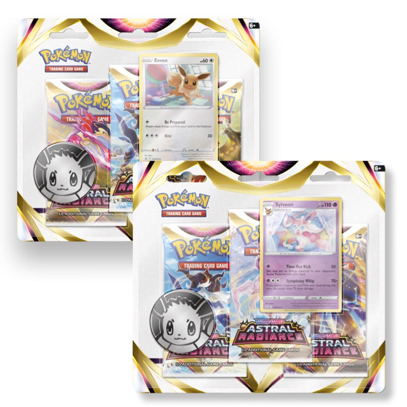 Pokemon Astral Radiance 3-Pack Blister Sylveon / Eevee