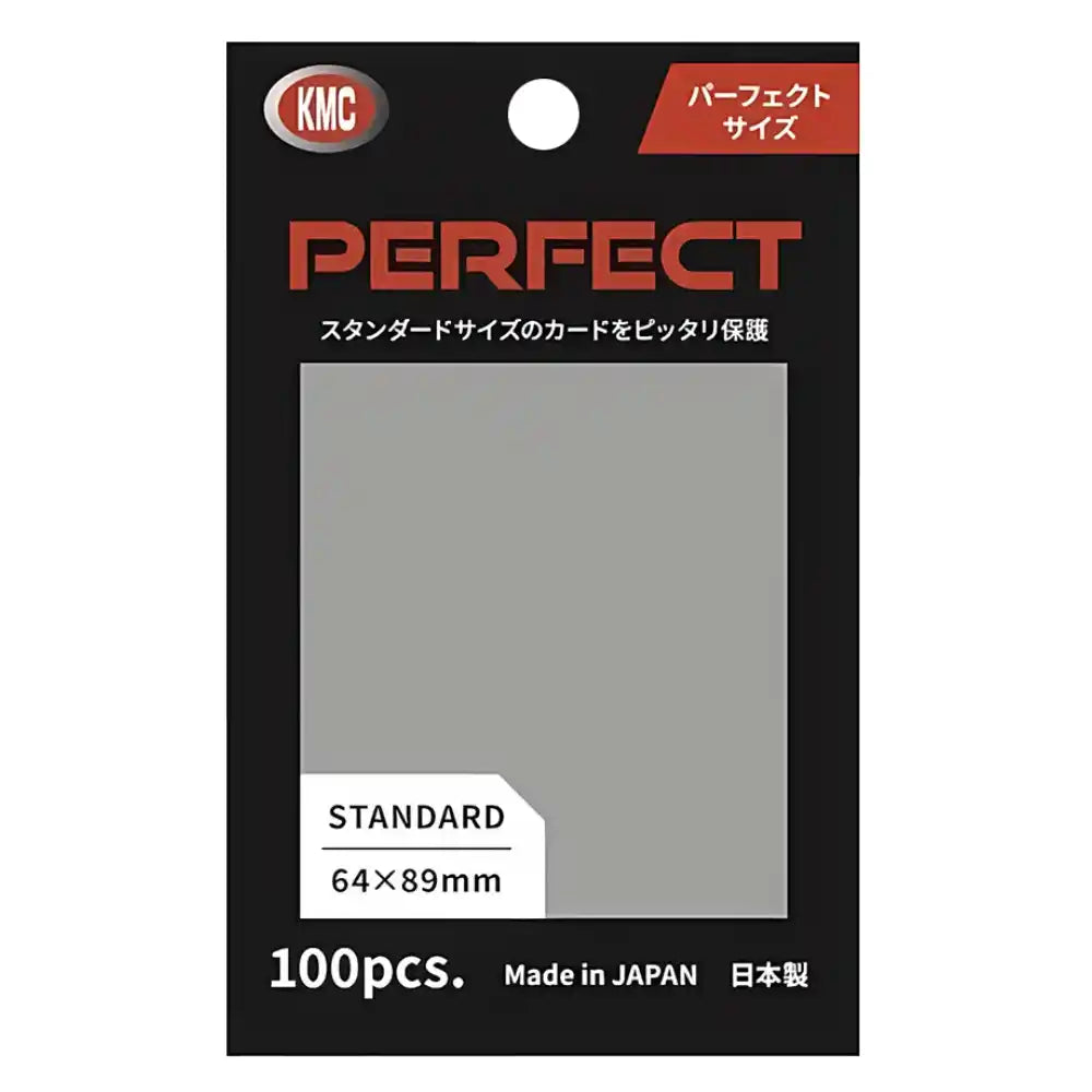 KMC - Perfect Size Sleeve (100) New Look CardsRfun