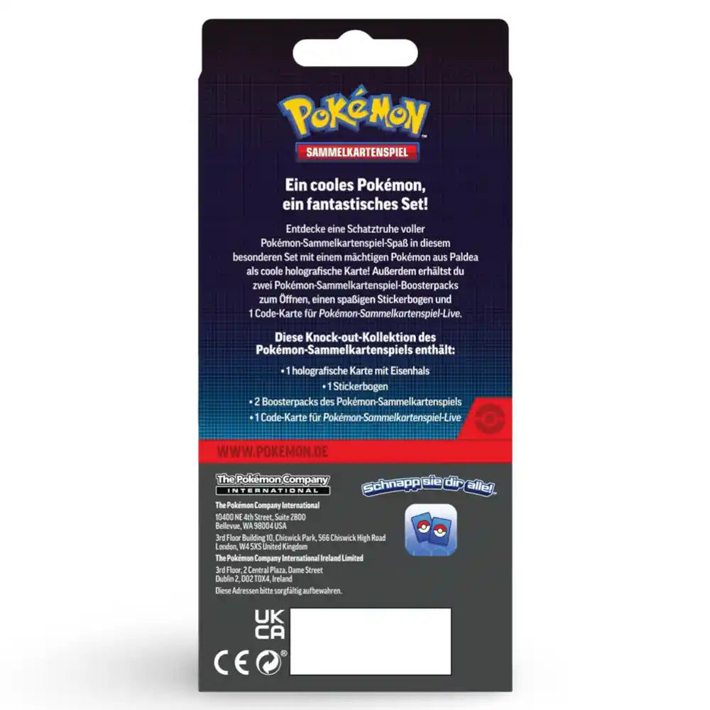 Pokemon Knock Out Kollektion - Eisenhals CardsRfun