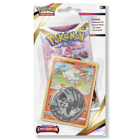Pokemon Lost Origin: 1-Pack Blister Scorbunny/ Croagunk