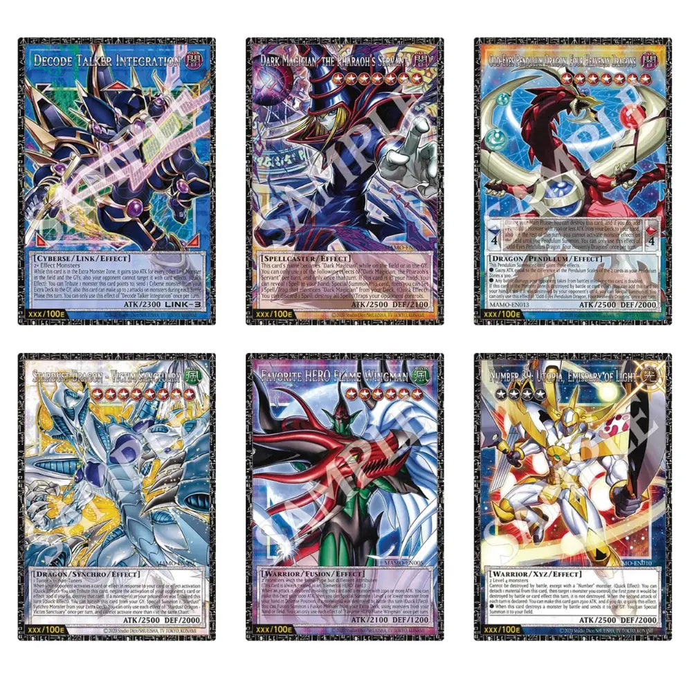 Yu-Gi-Oh! Magnificent Monsters Sample-Karten Dark Magician Stardust Dragon – bei CardsRfun