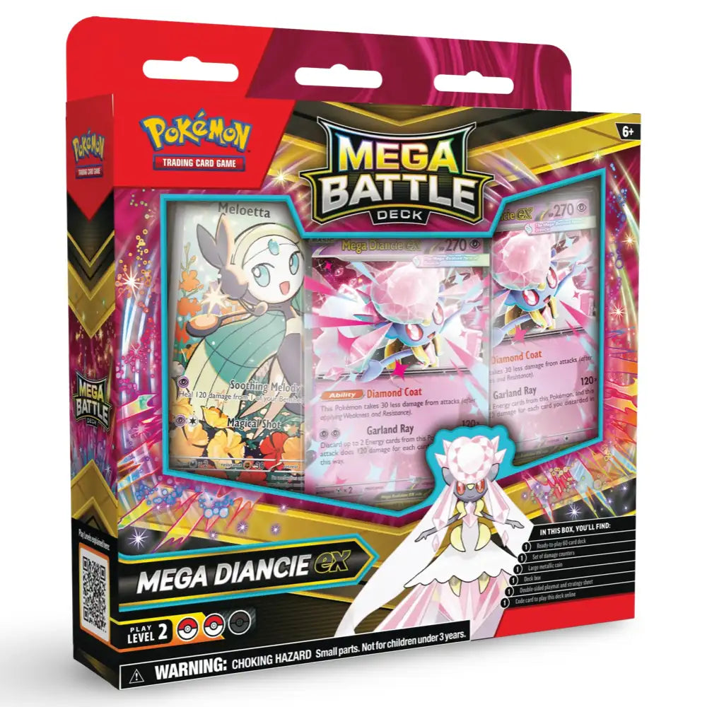 Pokemon Mega Battle Deck -Mega Gengar/ Mega Diancie CardsRfun
