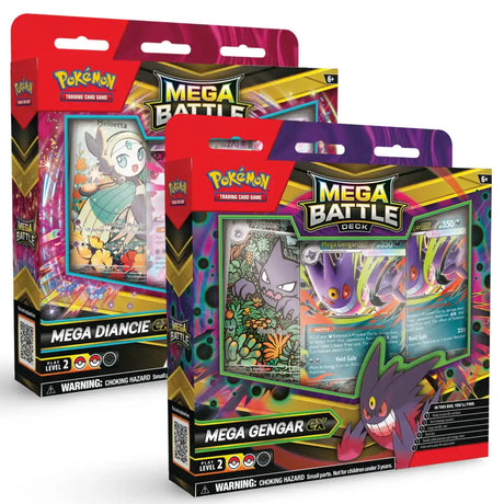 Pokemon Mega Battle Deck -Mega Gengar/ Mega Diancie CardsRfun