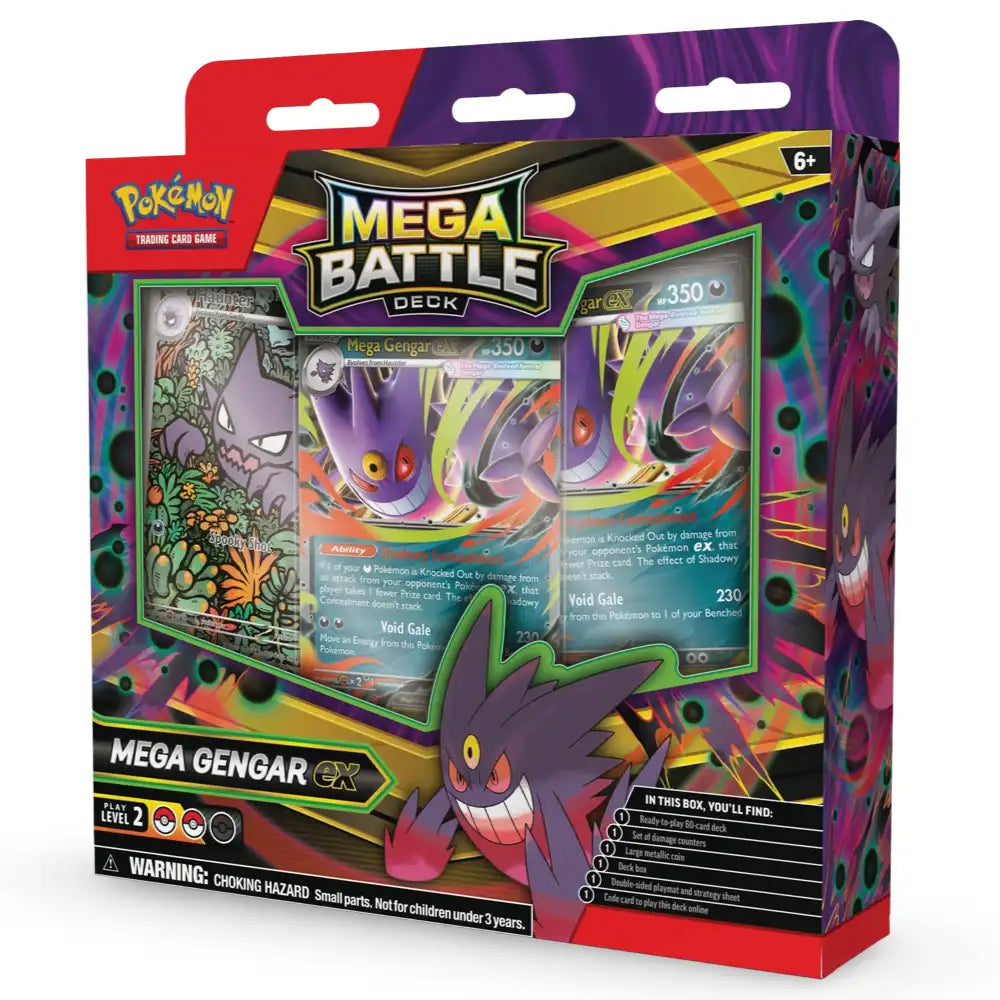Pokemon Mega Battle Deck -Mega Gengar/ Mega Diancie CardsRfun