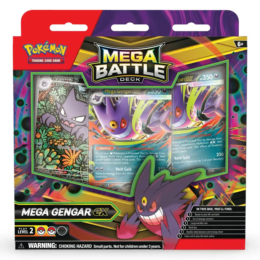 Pokemon Mega Battle Deck -Mega Gengar/ Mega Diancie CardsRfun