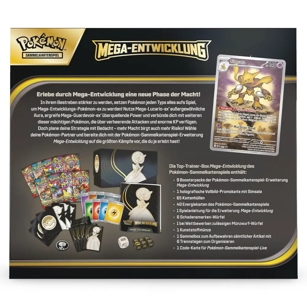 Pokemon Mega-Entwicklung - Top Trainer Box (DE) CardsRfun