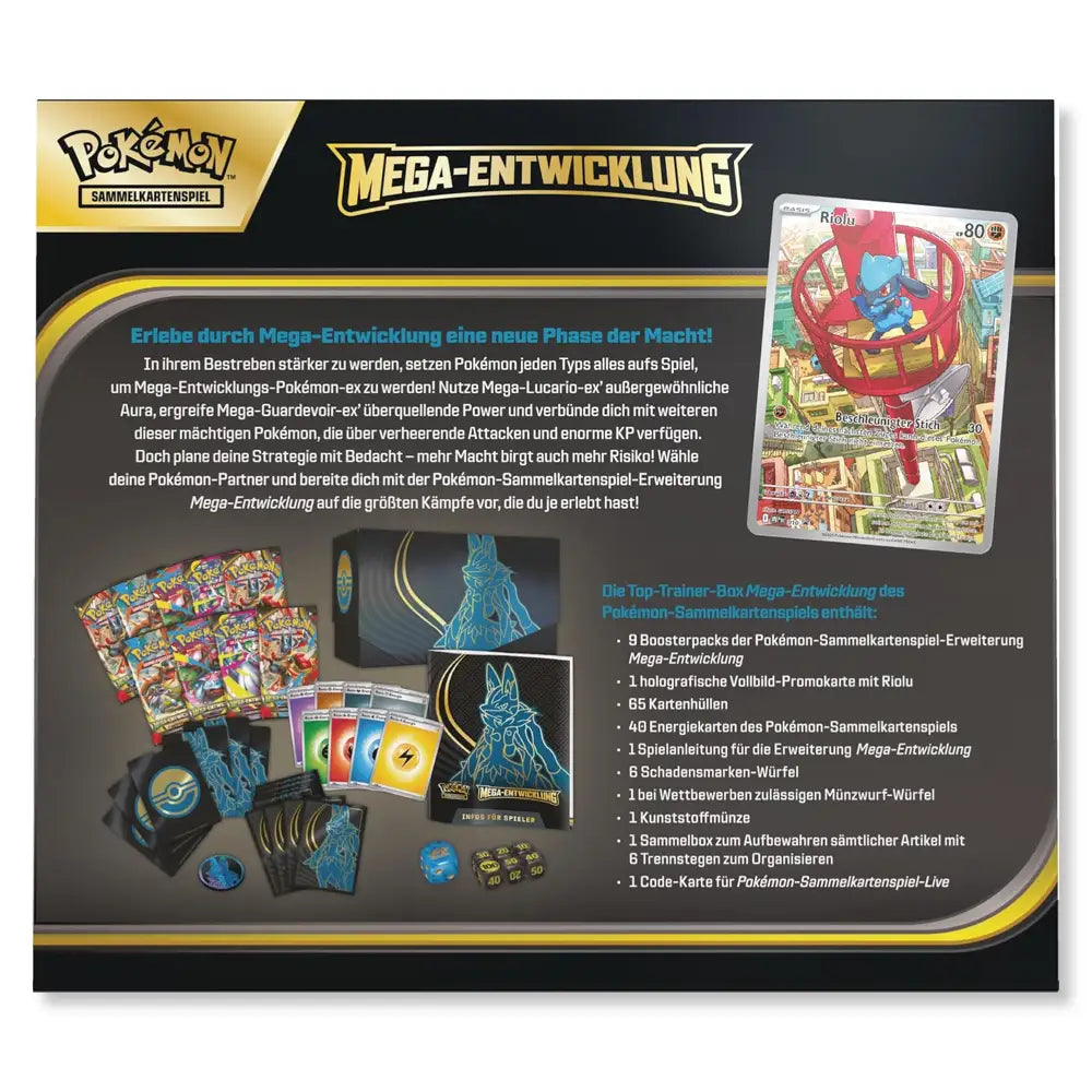 Pokemon Mega-Entwicklung - Top Trainer Box (DE) CardsRfun
