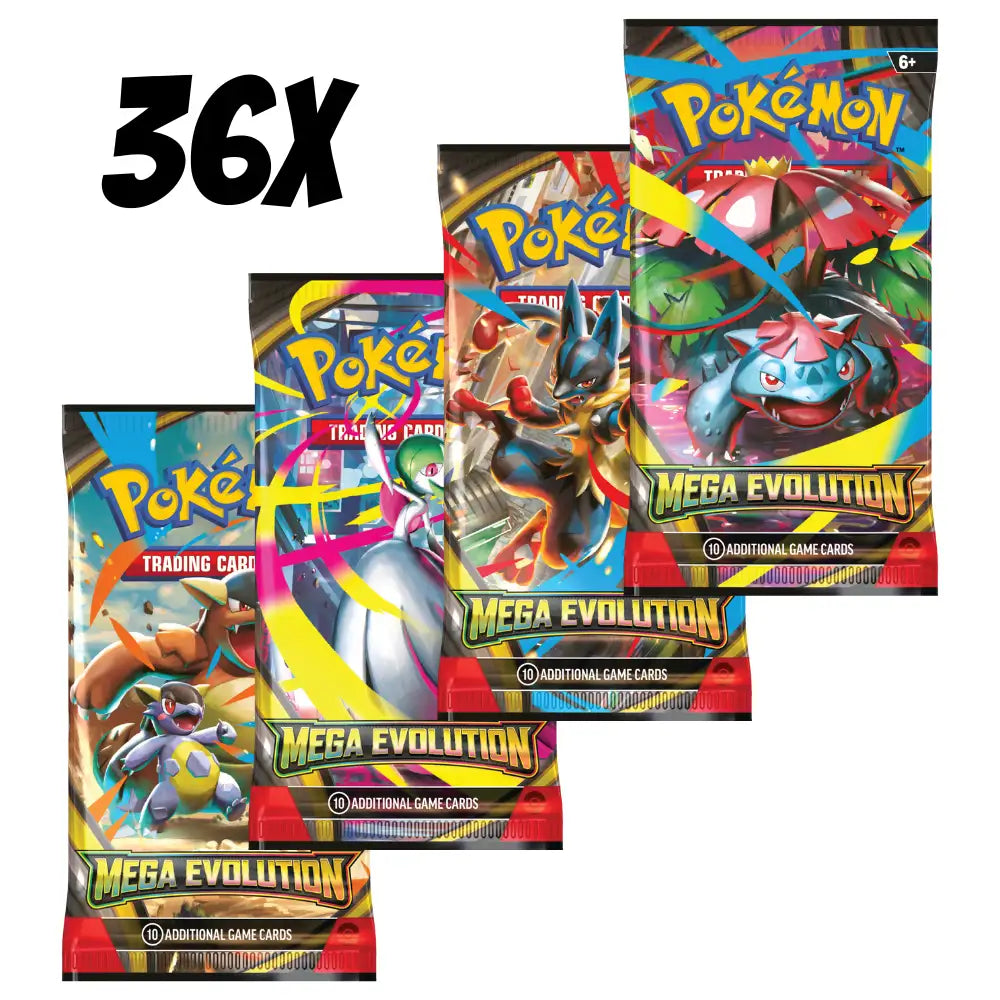 Pokemon Mega Evolution - Booster Display CardsRfun