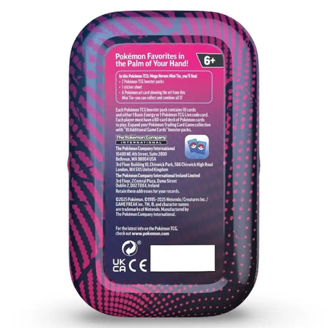 Pokemon Mega Heroes Mini Tin CardsRfun