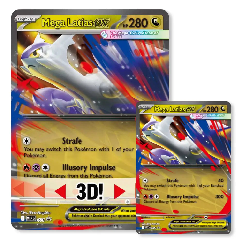 Pokemon Mega Latias ex Box CardsRfun