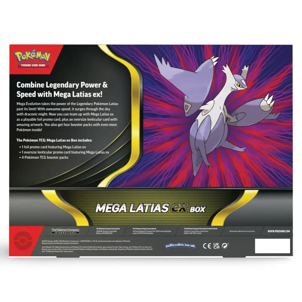 Pokemon Mega Latias ex Box CardsRfun