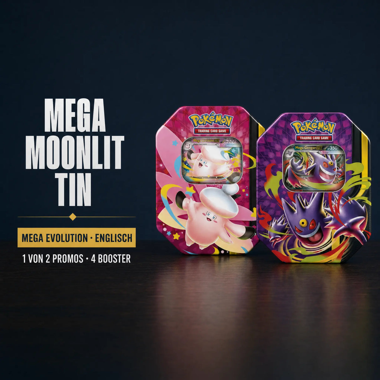 Pokemon Mega Moonlit Tin