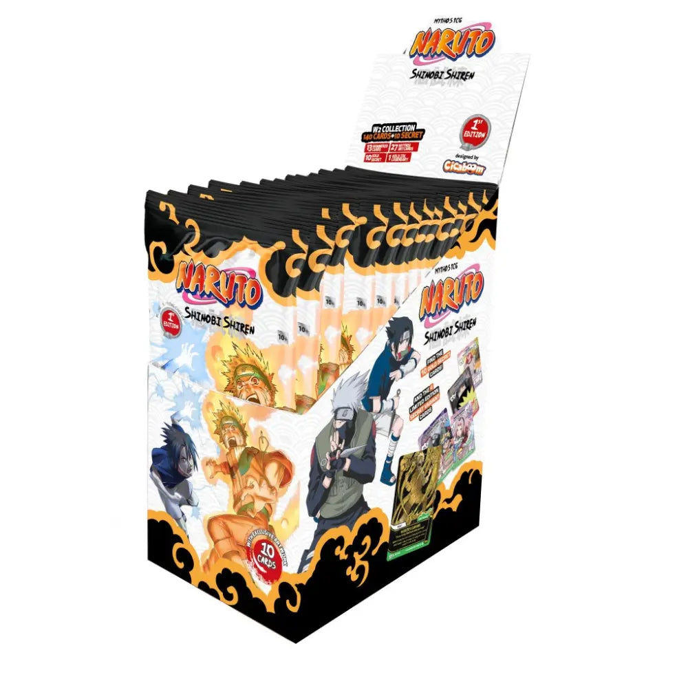 Naruto Mythos TCG Shinobi Shiren Set 2 Display 1st Edition – bei CardsRfun