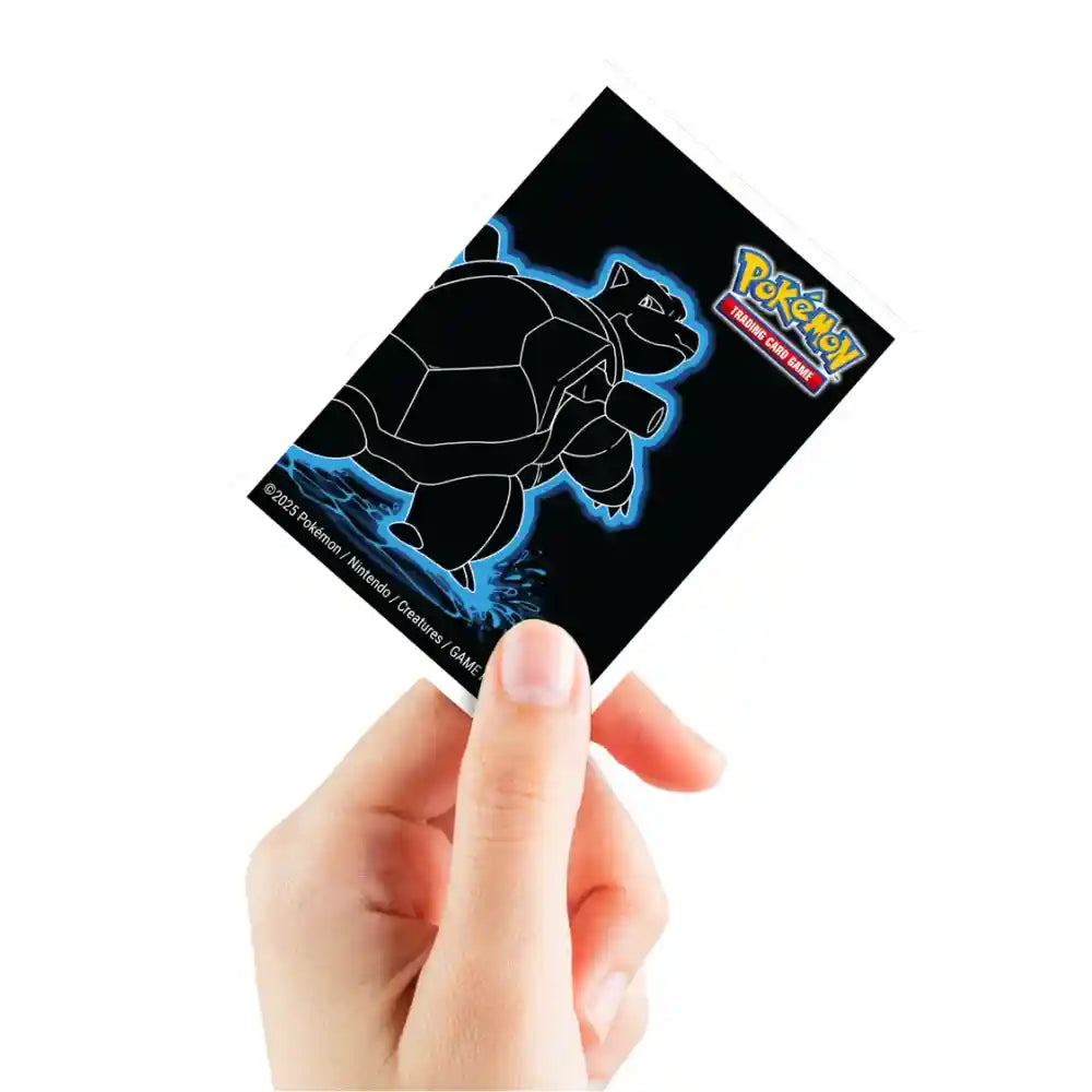 Ultra Pro Neon Kanto Blastoise APEX Deck Protector Sleeves (105 Stück) CardsRfun