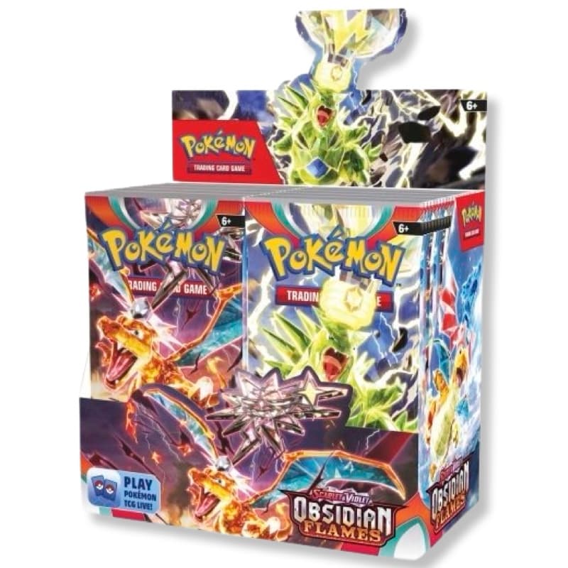 Pokemon Obsidian Flames - Booster Display