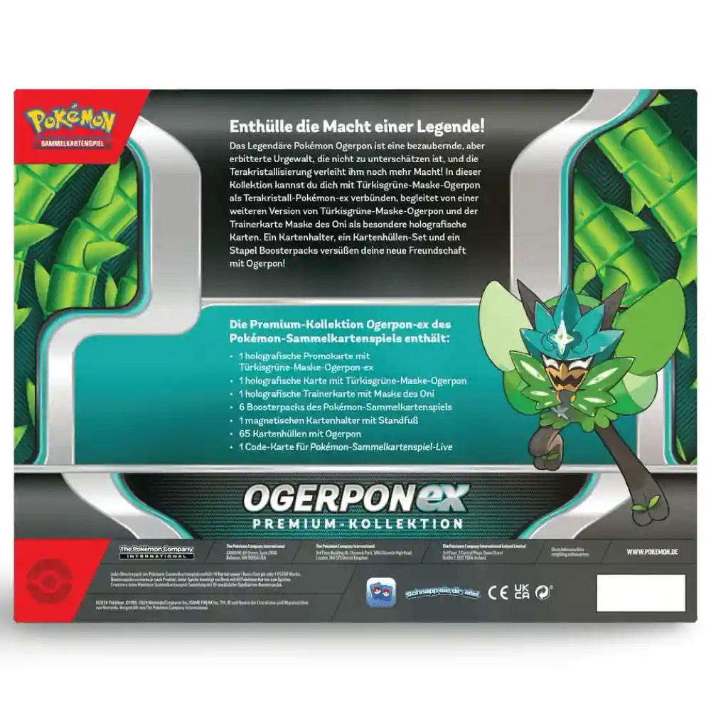 Pokemon Ogerpon ex Premium Kollektion (DE)
