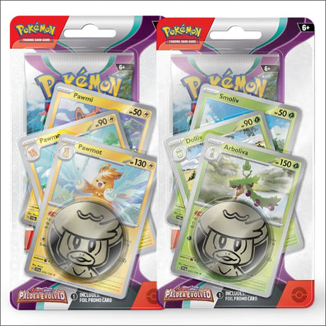 Pokemon Paldea Evolved: 1-Pack Premium Blister CardsRfun